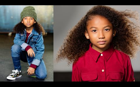 Kids headshot by Brandin Ramirez, Los Angeles