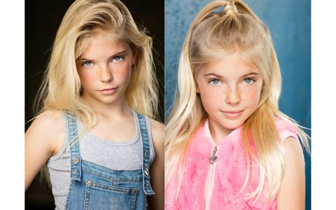 Kids headshot by Brandin Ramirez, Los Angeles