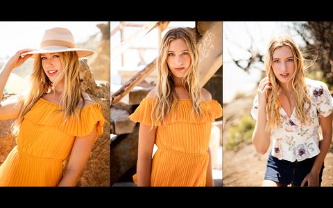 Editorial portrait by Brandin Ramirez, Los Angeles